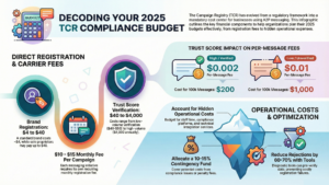TCR Compliance Budget Planning 2025 Comprehensive Cost Analysis Guide infographic no wm Enterprise TCR Solutions