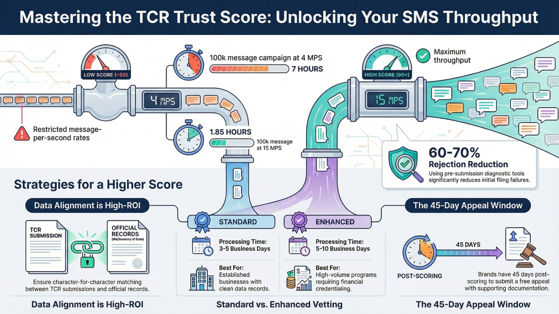 Improving Brand Score TCR The Controllable Factors and What Has No Effect infographic no wm tcr approval issues